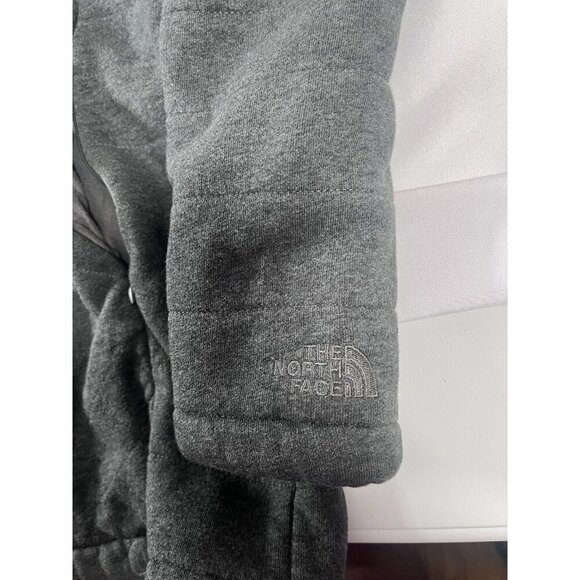 The North Face Caroluna Jacket Women's Size Medium Dark Gray Sherpa Lined - Picture 7 of 10